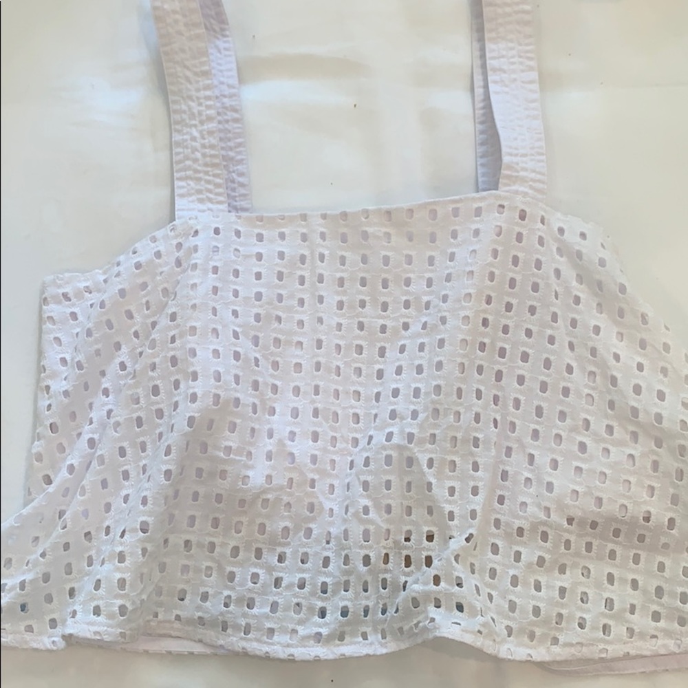 Do+Be White Crop Top! New with tags!!!